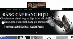 Desktop Screenshot of dangcaphanghieu.com